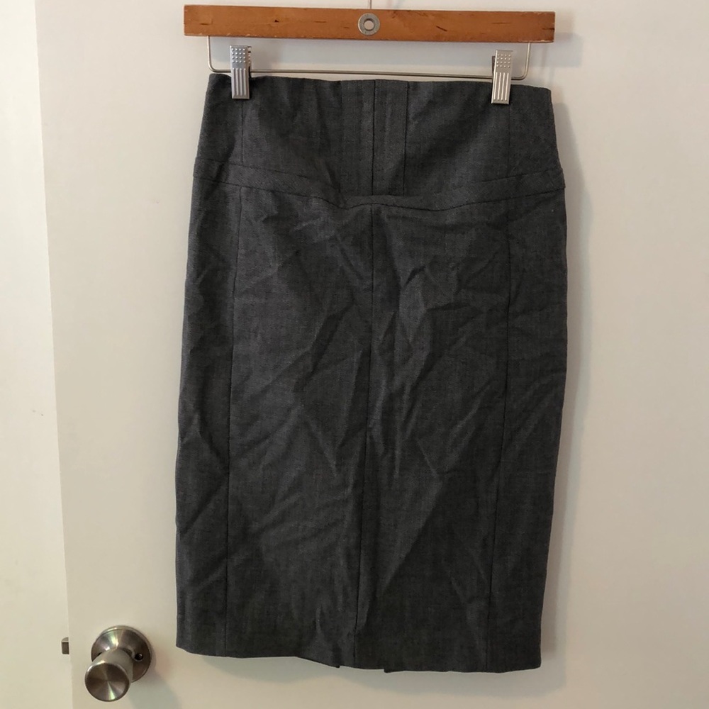 Express | Design pencil skirt, gray.